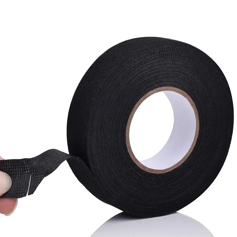 Flame Retardant HeatResistant Adhesive Cloth Tape For Automotive Wiring Loom  Cable Harness Protect 1