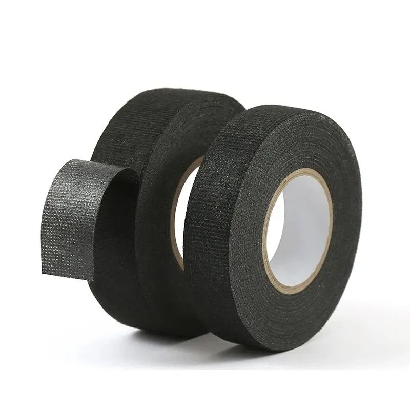 Flame Retardant HeatResistant Adhesive Cloth Tape For Automotive Wiring Loom  Cable Harness Protect 2