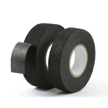 Flame Retardant HeatResistant Adhesive Cloth Tape For Automotive Wiring Loom  Cable Harness Protect 2