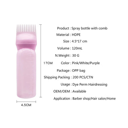 Salon Hair Oil Bottle Premium Hair Care Tools For Coloring Dyeing  Styling 2