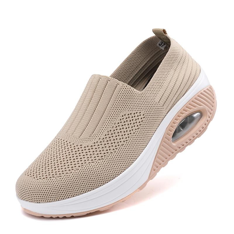 ComfortStride Women Orthopedic Walking Shoes With Air Cushion  NonSlip Wedge Sole 0