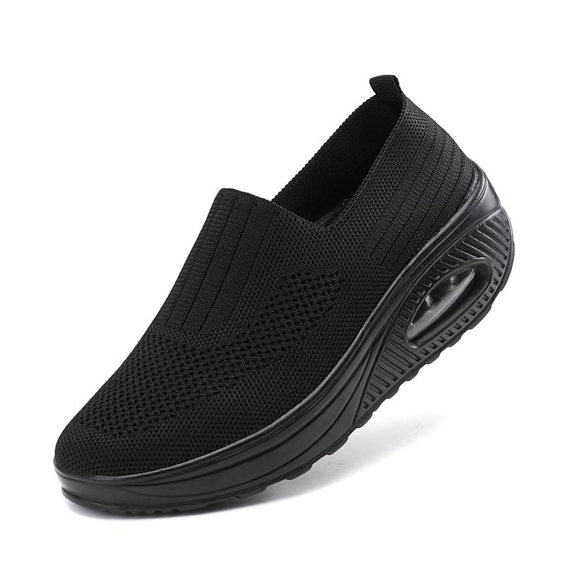 ComfortStride Women Orthopedic Walking Shoes With Air Cushion  NonSlip Wedge Sole 3