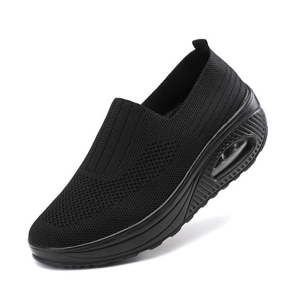 ComfortStride Women Orthopedic Walking Shoes With Air Cushion  NonSlip Wedge Sole 3