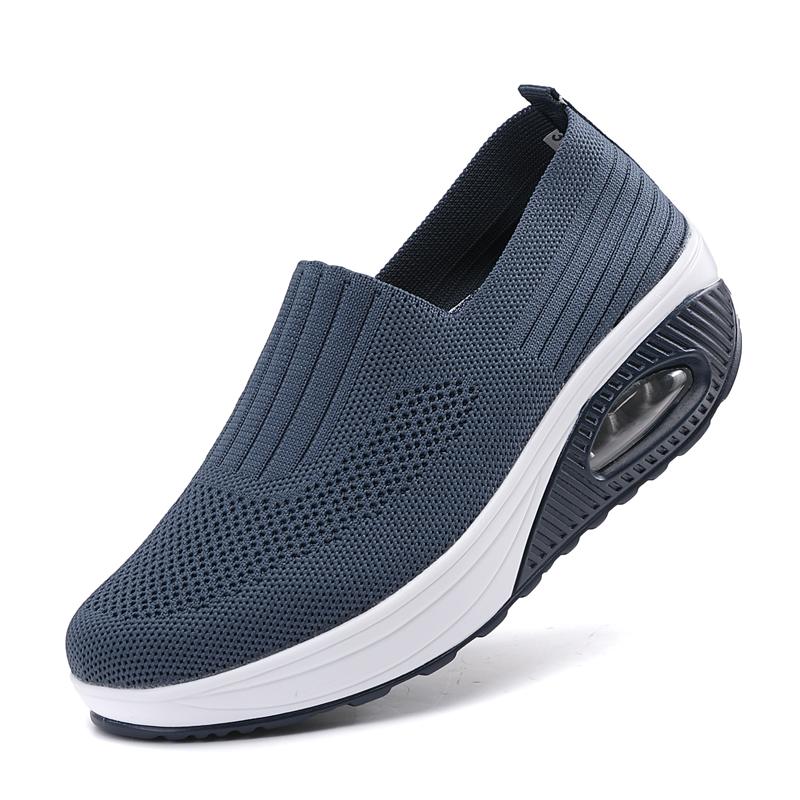 ComfortStride Women Orthopedic Walking Shoes With Air Cushion  NonSlip Wedge Sole 4
