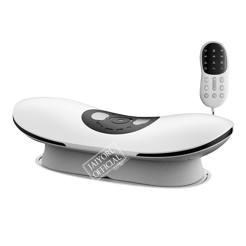 Electric Lumbar Traction Massager With Heat  Adjustable Back Stretcher For Pain Relief 3