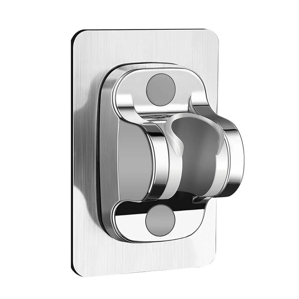 1PC Wall Mount Strong Adhesive Shower Head Holder  ABS Waterproof Adjustable Bathroom Bracket 7