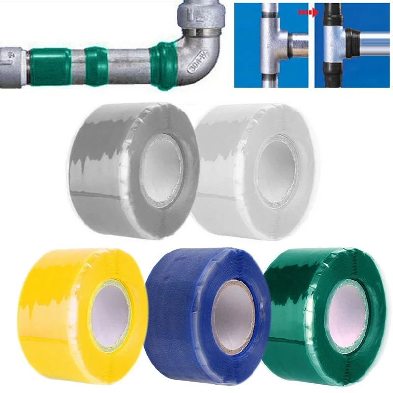 Super Strong Waterproof Silicone Tape  Leak Stopper  Duct Seal Repair Adhesive 1