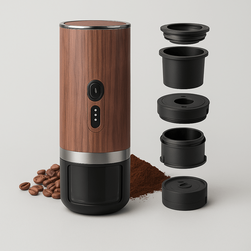 BrewMate 3in1 Wireless Portable Espresso Machine Versatile Coffee Maker For Travel Home And Camping 6