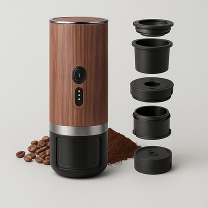 BrewMate 3in1 Wireless Portable Espresso Machine Versatile Coffee Maker For Travel Home And Camping 6