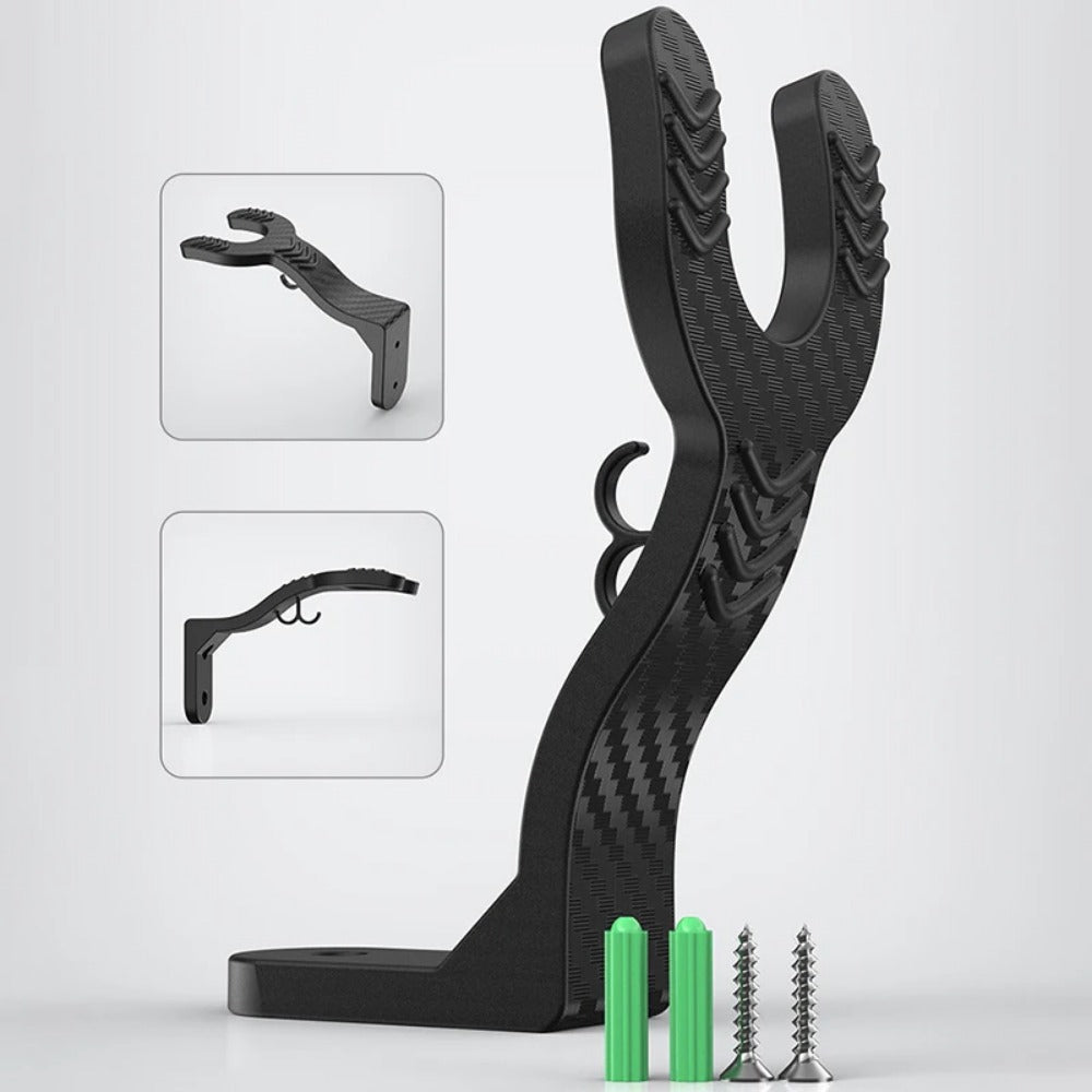 Heavy Duty Motorcycle Helmet Hook Wall Mount Rack For Helmets Jackets Bags MultiPurpose Home  Garag 5