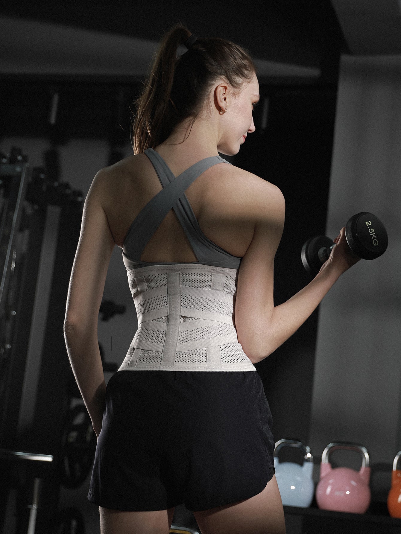 Lower Back Support Belt Adjustable Waist Trainer for Back Pain Relief & Posture Correction