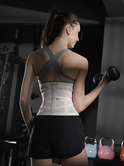 Lower Back Support Belt Adjustable Waist Trainer for Back Pain Relief & Posture Correction