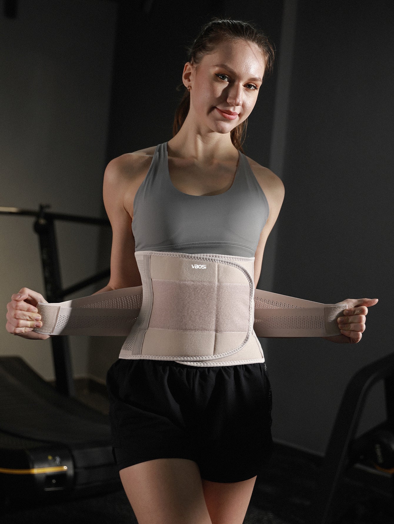 Lower Back Support Belt Adjustable Waist Trainer for Back Pain Relief & Posture Correction