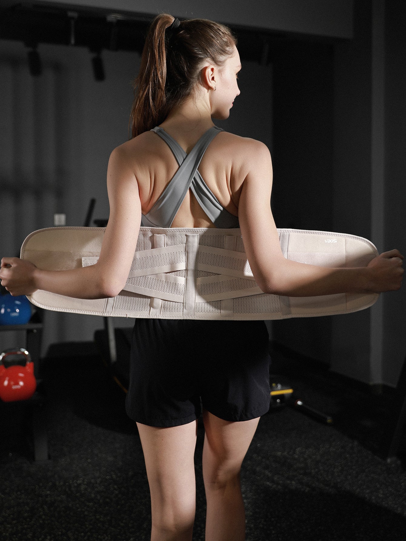 Lower Back Support Belt Adjustable Waist Trainer for Back Pain Relief & Posture Correction