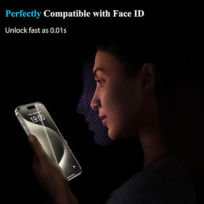4Pcs Tempered Glass For IPhone 16 15 14 13 12 11 Pro Max Screen Protector For IPhone 7 8 Plus X XS  4