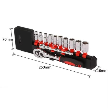 Professional Wrench Socket Set Essential Repairing Tool For Car Boat Motorcycle  Bicycle Maintenanc 5