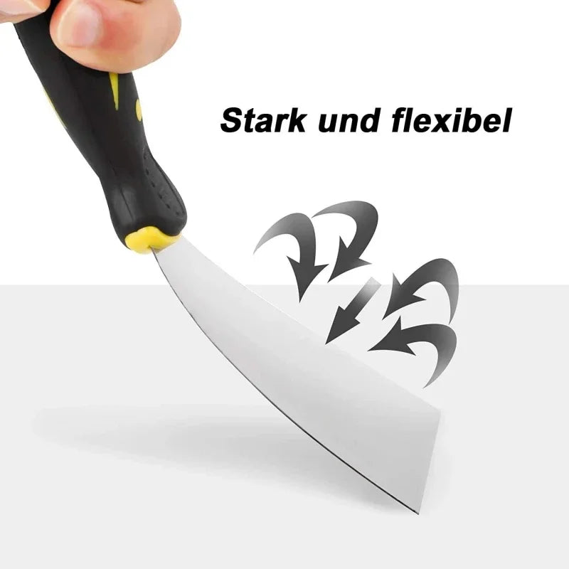 Stainless Steel Putty Knife Scraper Durable Construction Tool For Household  Industrial Cleaning 3