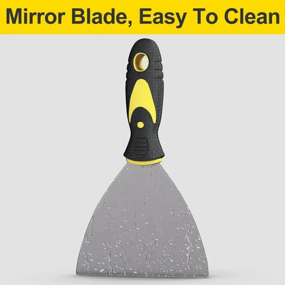 Stainless Steel Putty Knife Scraper Durable Construction Tool For Household  Industrial Cleaning 4