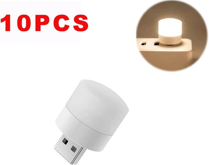 Mini USB LED Night Light  Portable EyeCare Lamp For Reading Travel  Power Outages 6