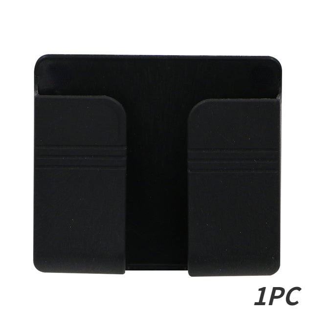 Multifunction Wall Mounted Holder Stand Storage Box For TV Remote Mobile Phone  DIY Charging Organi 4