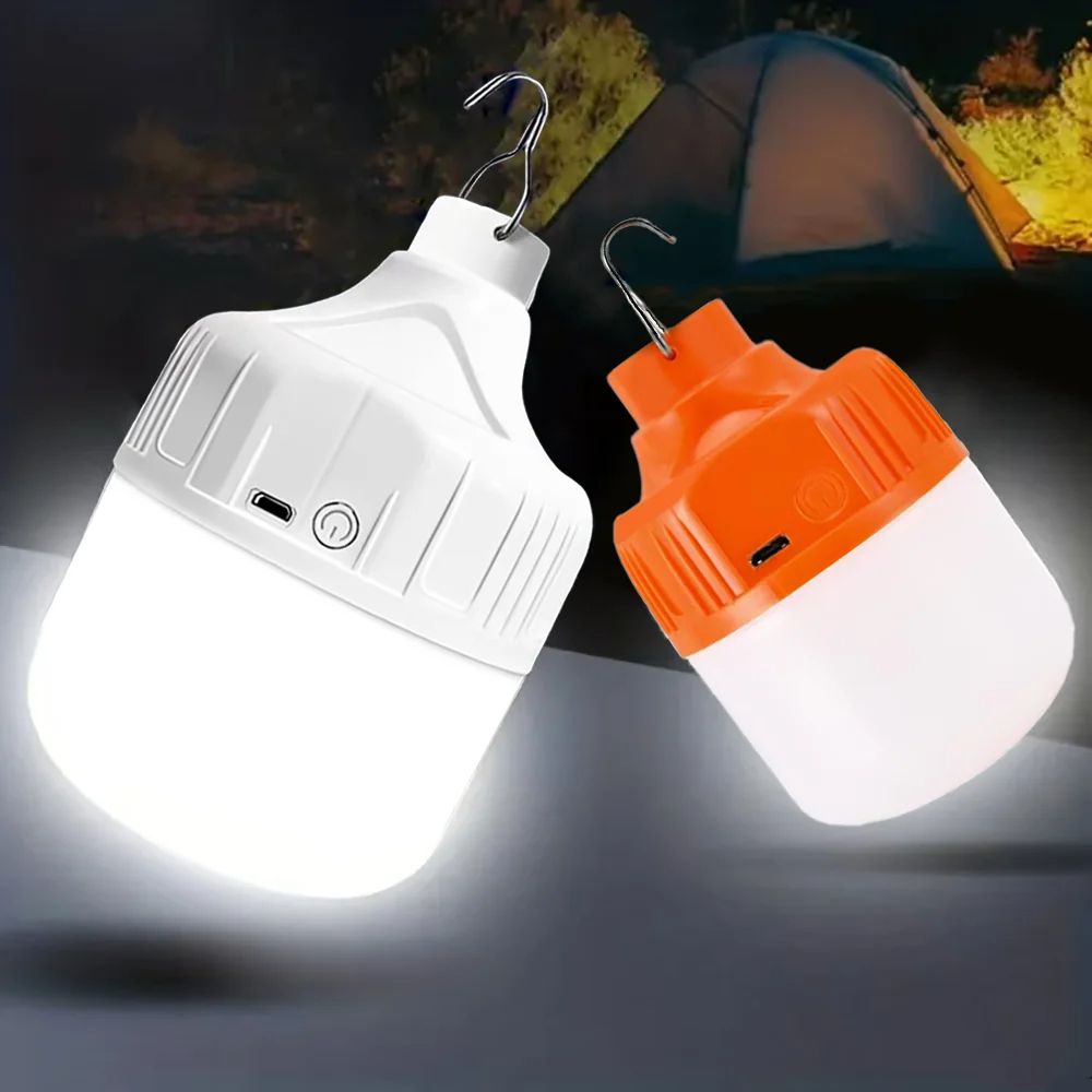 High Brightness Portable USB Rechargeable LED Pendant Light Waterproof Outdoor Lamp Ideal For Campi 1