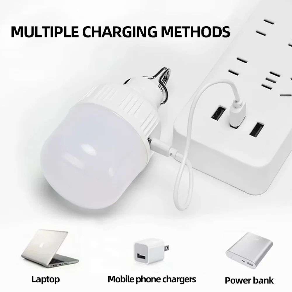 High Brightness Portable USB Rechargeable LED Pendant Light Waterproof Outdoor Lamp Ideal For Campi 5