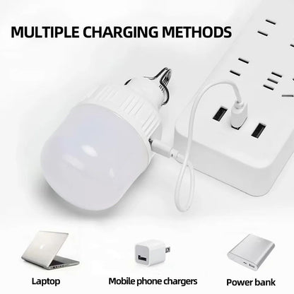 High Brightness Portable USB Rechargeable LED Pendant Light Waterproof Outdoor Lamp Ideal For Campi 5