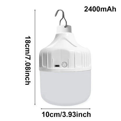 High Brightness Portable USB Rechargeable LED Pendant Light Waterproof Outdoor Lamp Ideal For Campi 6