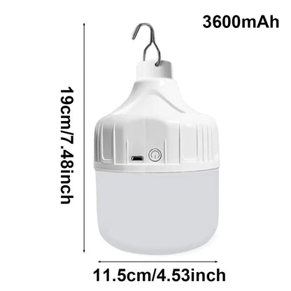 High Brightness Portable USB Rechargeable LED Pendant Light Waterproof Outdoor Lamp Ideal For Campi 9