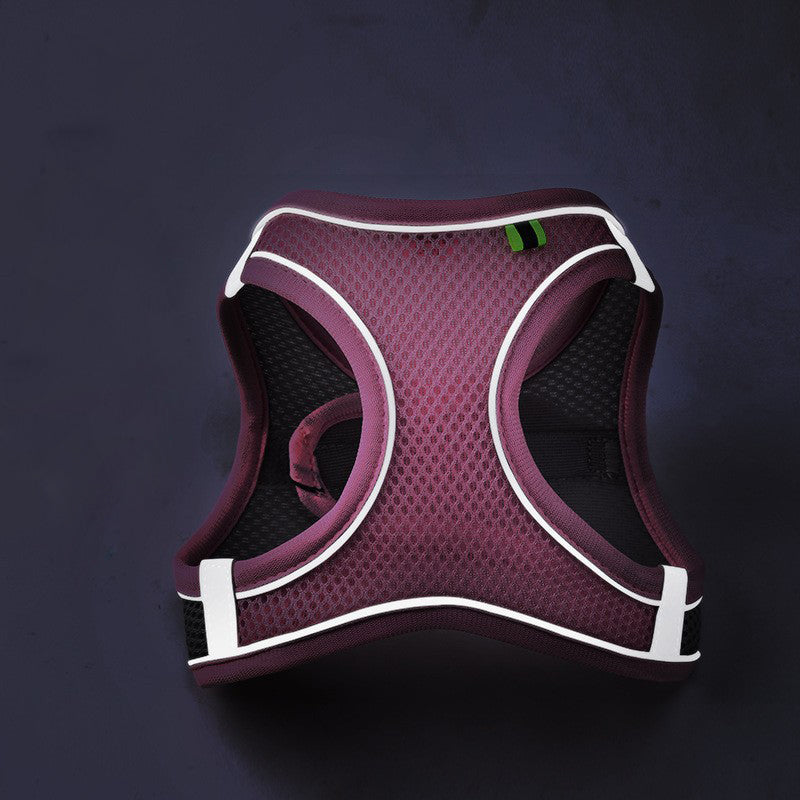 Adjustable Pet Harness for Dogs & Cats Reflective, Breathable & Safe for Outdoor Walking Pet Travel Gear & Fashion