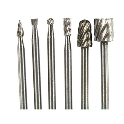 Rotary File For Steel Milling CuttersHard Metal Rattail File Set For Metalwork Woodworking  DIY Pro 3