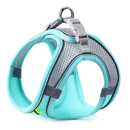 Adjustable Pet Harness for Dogs & Cats Reflective, Breathable & Safe for Outdoor Walking Pet Travel Gear & Fashion