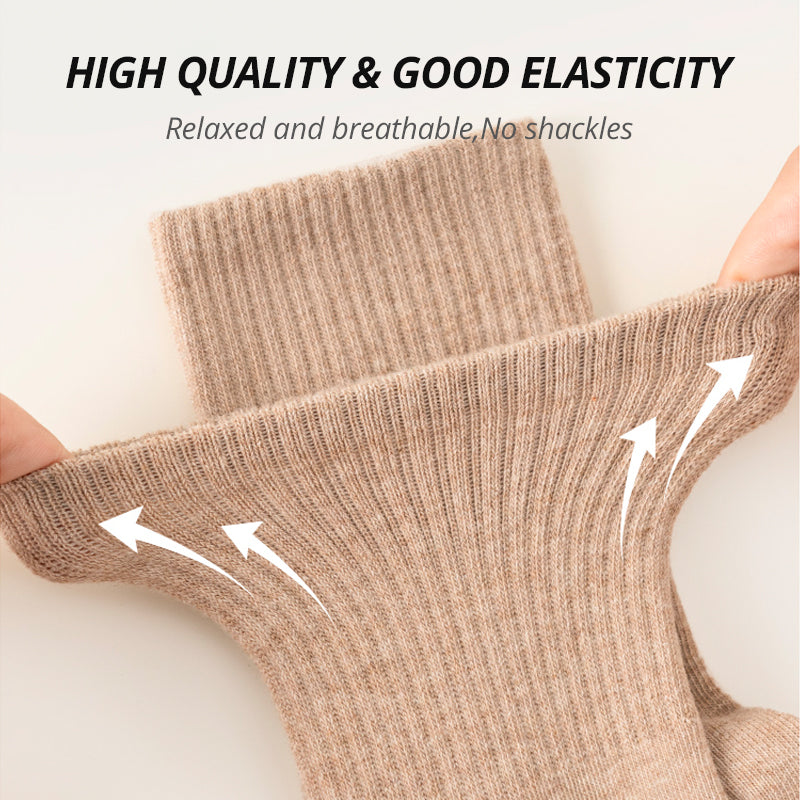 Breathable Cotton Long Socks For Men Business Dress Socks Soft  Colorful For Spring Summer 3