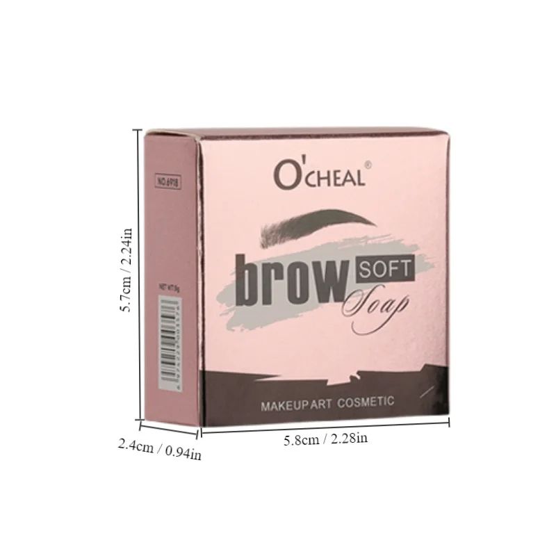 Quickdrying Waterproof 3D Eyebrow Styling Cream Natural Wild Brow Pomade Sculpting Soap  Setting Ge 5