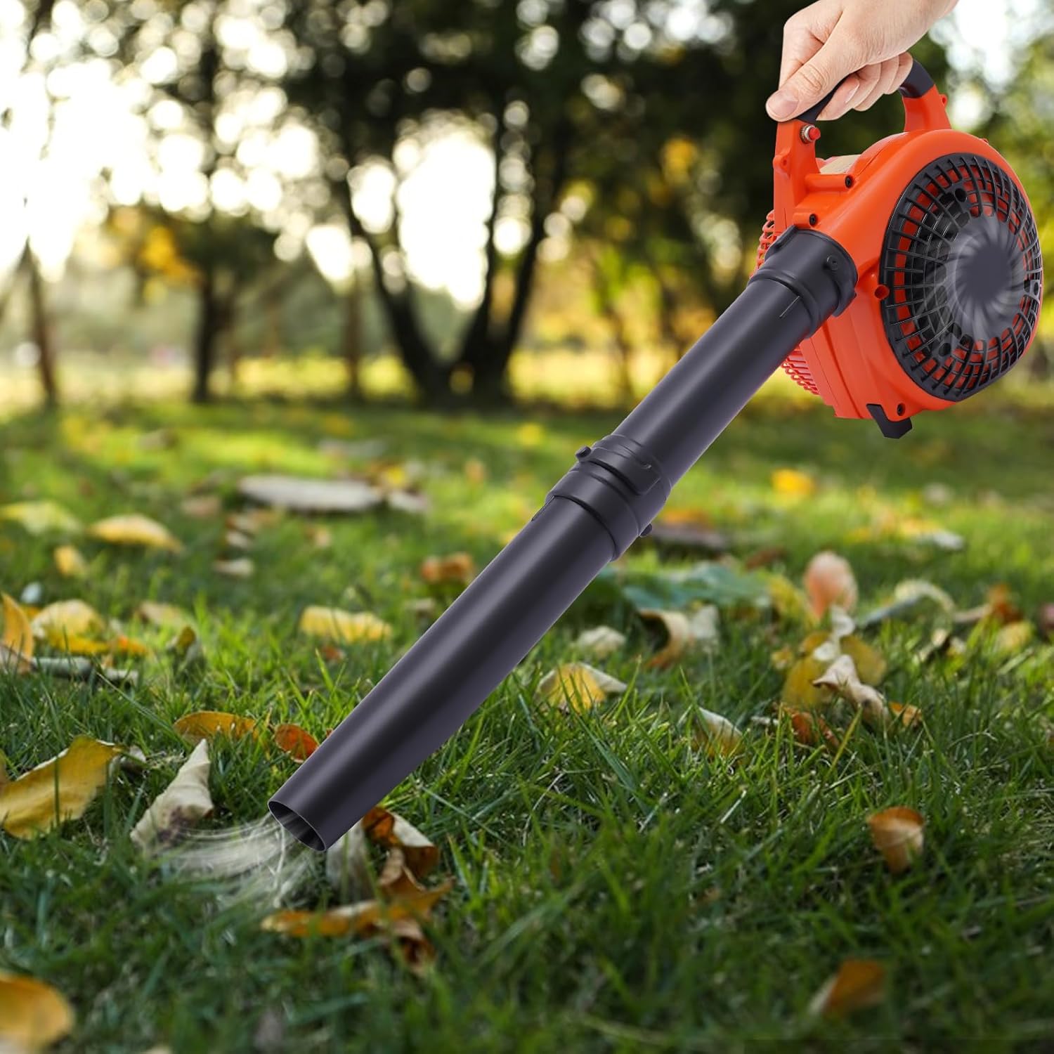 254CC 2Stroke Handheld Gas Leaf Blower  HighPower Lawn  Yard Cleaning Tool 2