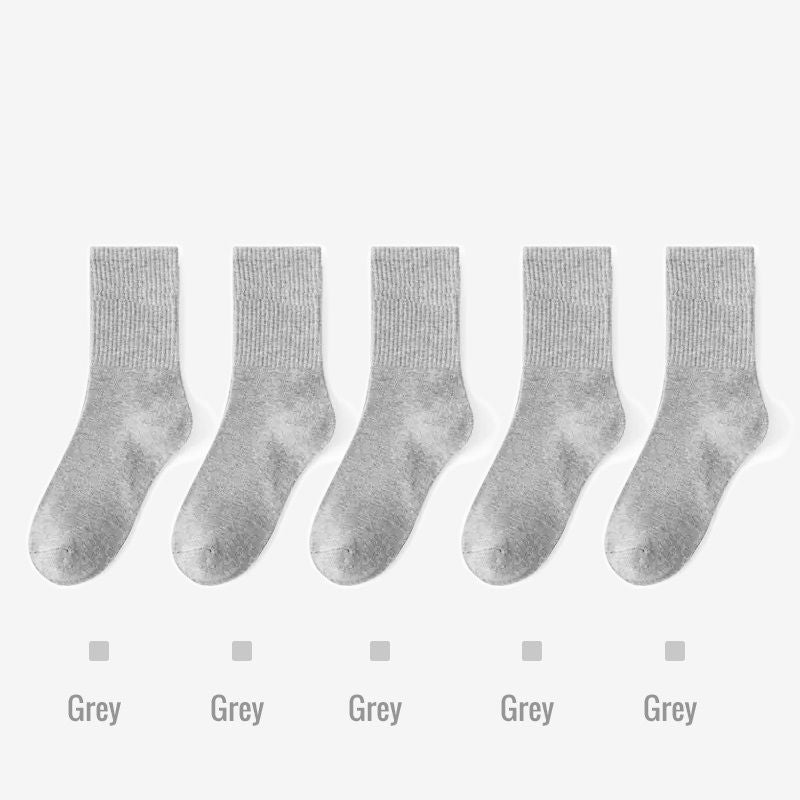 Breathable Cotton Long Socks For Men Business Dress Socks Soft  Colorful For Spring Summer 6