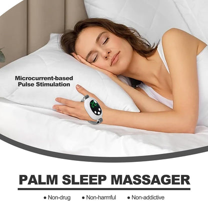 Handheld EMS Sleep Aid Device  20Level Microcurrent Therapy For Insomnia  Stress Relief 16