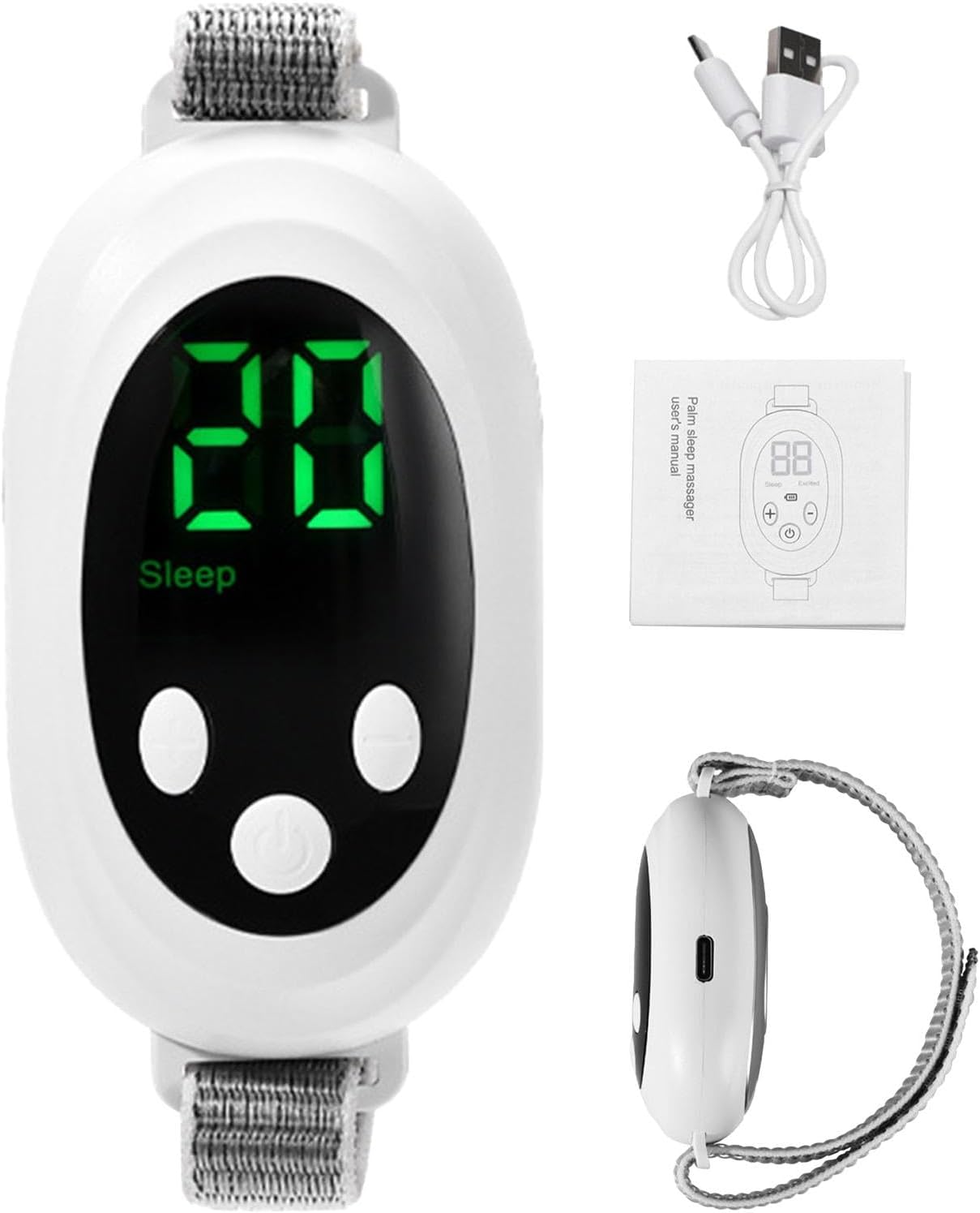 Handheld EMS Sleep Aid Device  20Level Microcurrent Therapy For Insomnia  Stress Relief 3