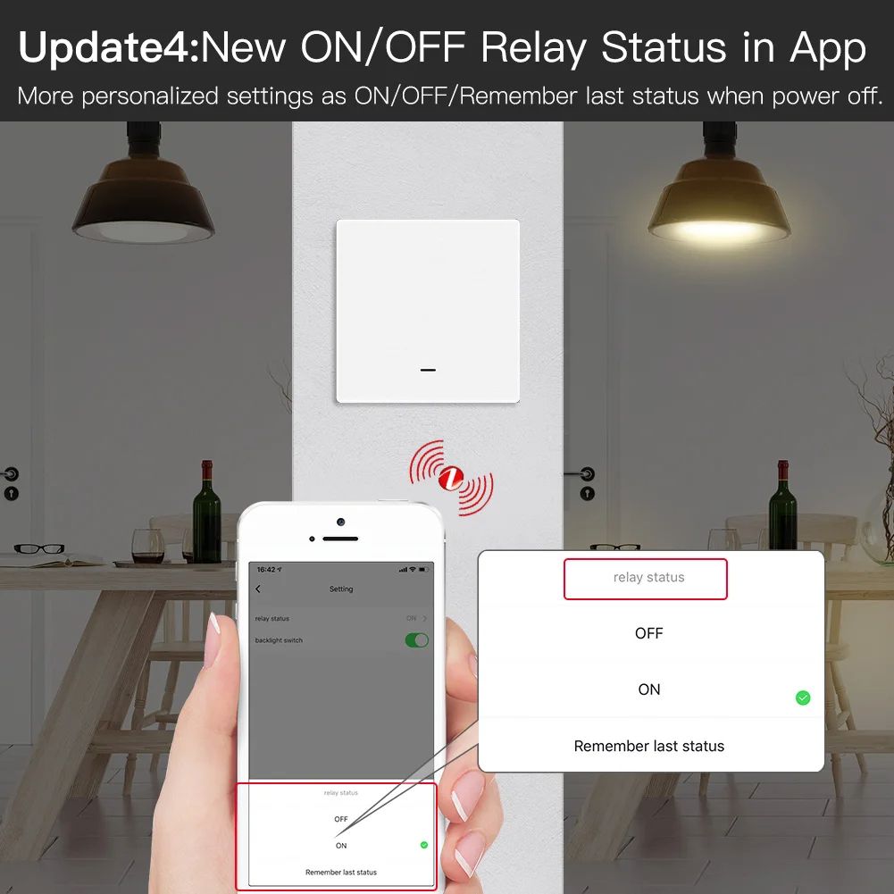 Smart Light Switch Tuya No Neutral Wire Required 23Way MultiControl Compatible With Smart Life App  4