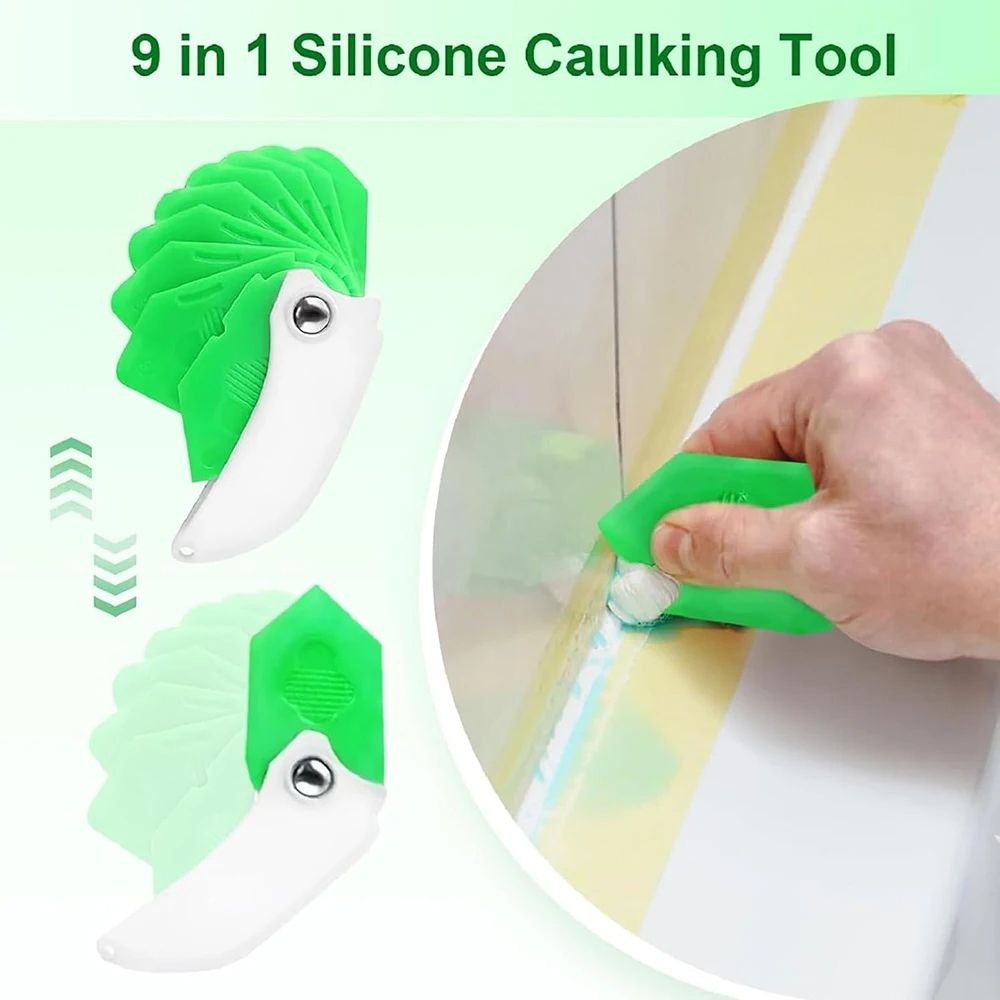 Caulking Tool Kit Professional Silicone Sealant Remover  Spreader Set For Tile Window Bathtub  Edge 2