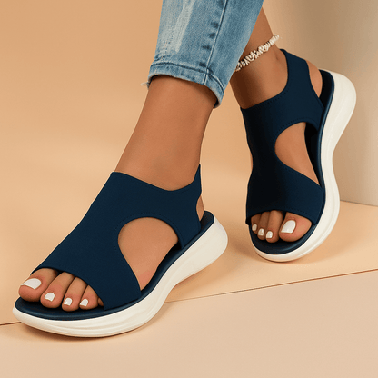 Womens Summer 2024 Comfort Sport Sandals  Casual Wedge Platform Sandals For Beach Travel  Everyday  1