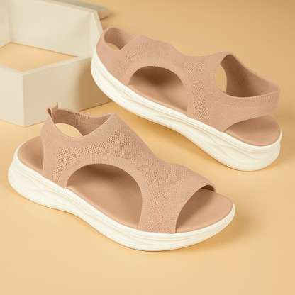 Womens Summer 2024 Comfort Sport Sandals  Casual Wedge Platform Sandals For Beach Travel  Everyday  4