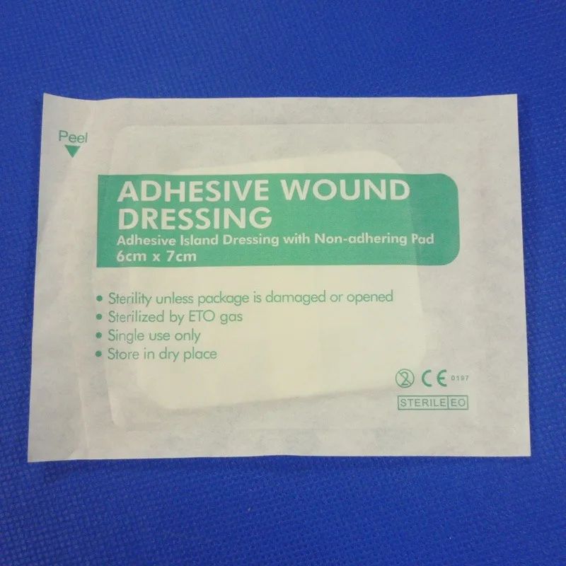 NonWoven Medical Adhesive Bandage Hypoallergenic Wound Dressing Sterile Band Aid For Cuts Burns Fir 1