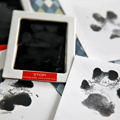 Cat Dog Paw Print Ink Kit Pad Safe NonToxic Inkless DIY Pet Souvenir For Clean  Clear Paw Prints 4