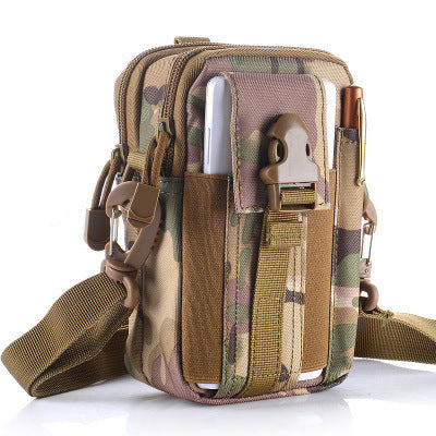 Men Small Waist Bag Multifunctional Waterproof Nylon Phone Pouch For Outdoor Hunting  Casual Use 2
