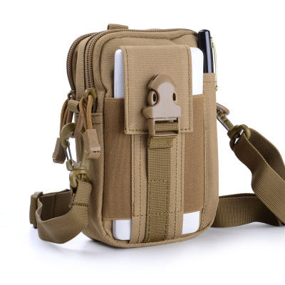 Men Small Waist Bag Multifunctional Waterproof Nylon Phone Pouch For Outdoor Hunting  Casual Use 4