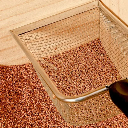 Stainless Steel Cat Litter Scoop With Fine Mesh Shovel Ideal For Reptile Sand Substrate Bedding  Fe 4