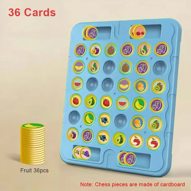 Kids Battle Chess Educational Toy Fun Animal Flip Chess For ParentChild Interaction Observation  Co 6