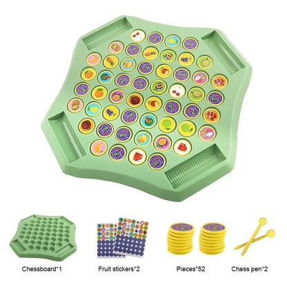 Kids Battle Chess Educational Toy Fun Animal Flip Chess For ParentChild Interaction Observation  Co 8