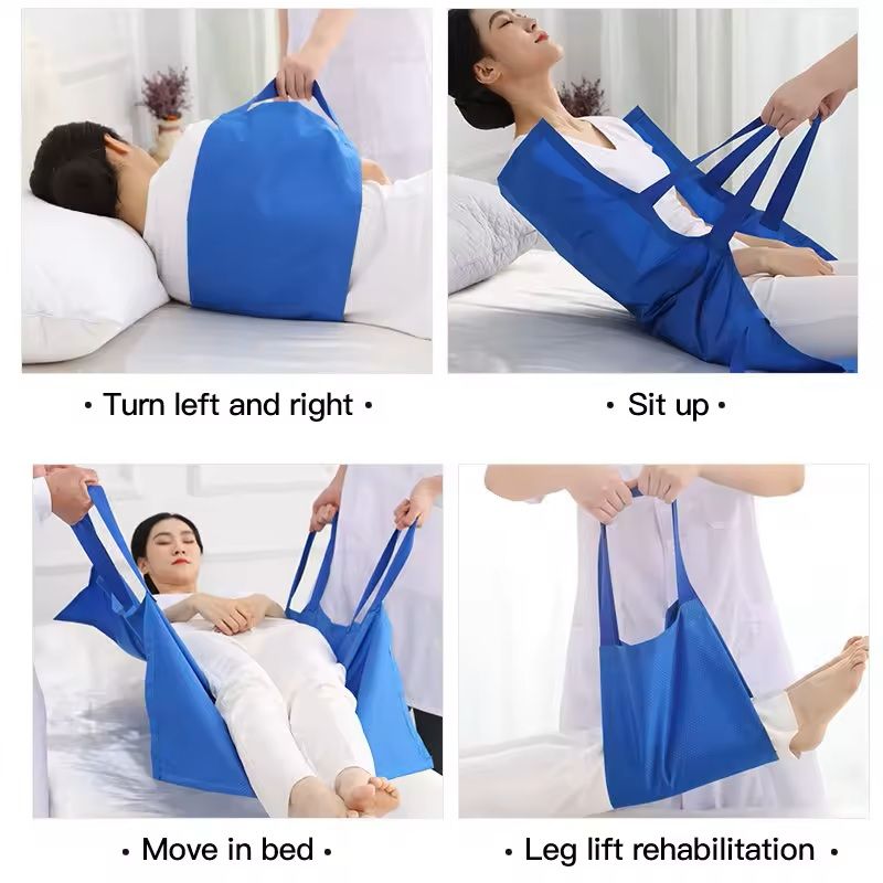 Soft Transfer Sheet With Handles For Bedridden And Elderly Patients 3